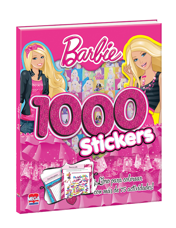 Barbie 1000 stickers