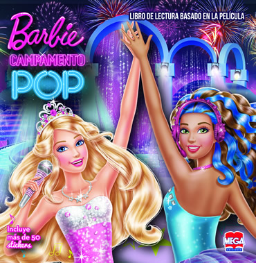 Barbie Campamento pop. Libro de lectura