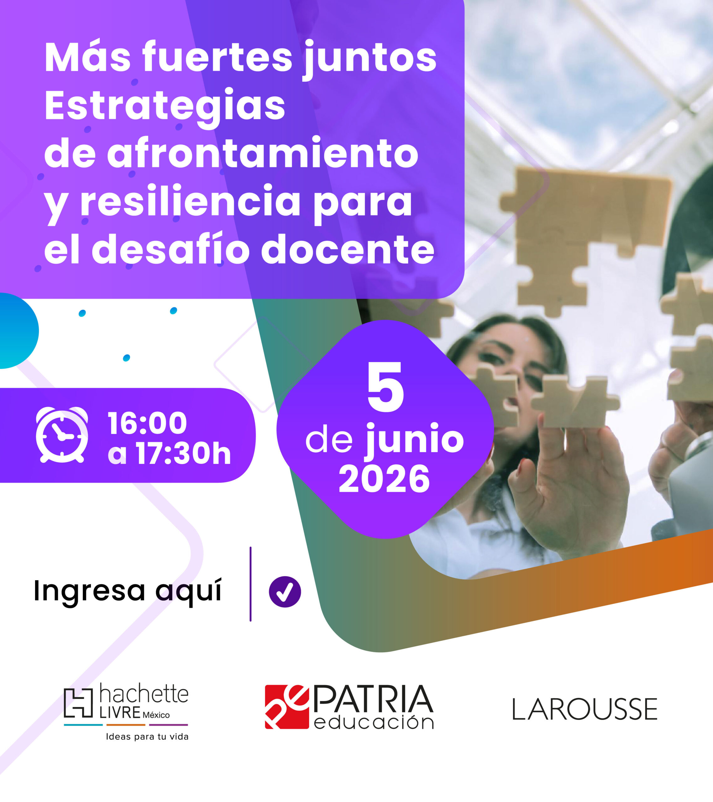 Más fuertes juntos Estrategias de afrontamiento y resiliencia para el desafío docente