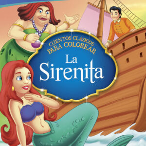 Cuentos para colorear. La sirenita