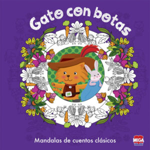 El Gato con botas. Mandalas de cuentos clásicos
