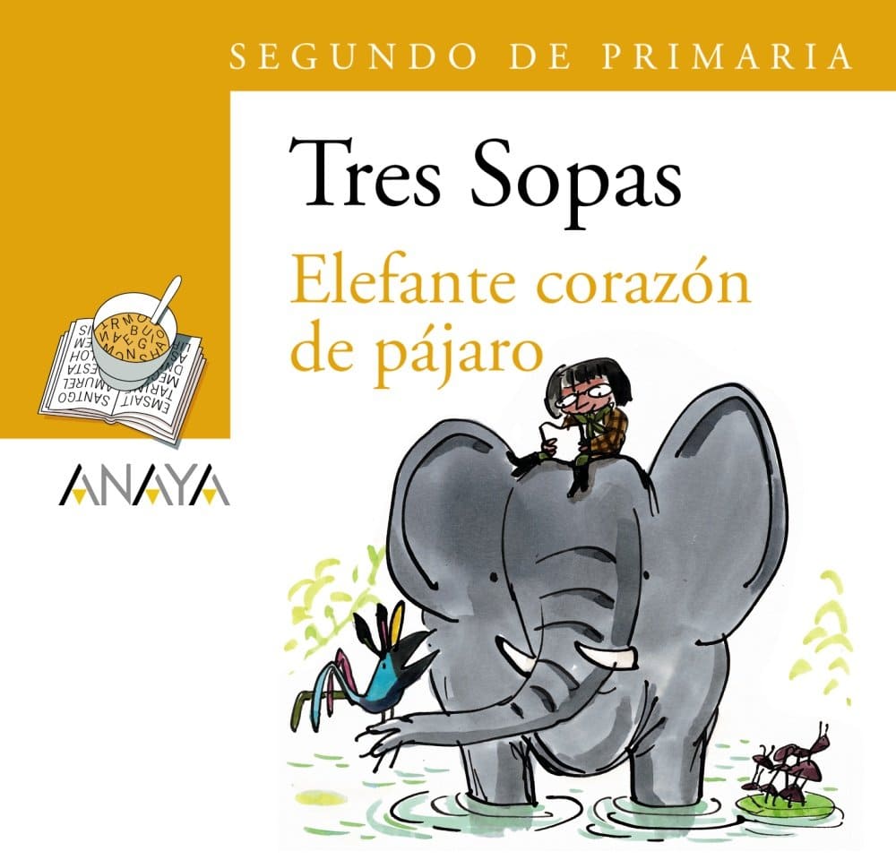 Elefante corazón de pájaro