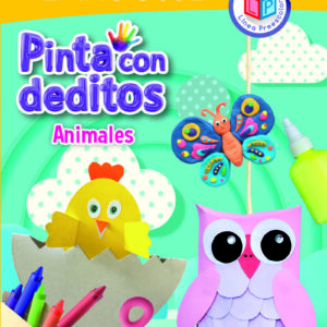 Pinta con deditos. Animales